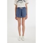 Defacto Relax Fit Drawstring Waist Basic Plain Shorts