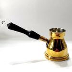 product_image_name-Generic-كنكة قهوه نحاس 100% اصفر الصوفاني 2 كنكه-2