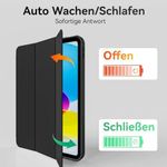 product_image_name-Generic-جراب لجهاز iPad A16 (الجيل الحادي عشر 2025) / iPad (الجيل العاشر 2022) مقاس 10.9 بوصة، مزود بحامل قلم، مصنوع من جلد PU متين، وغطاء خلفي مرن من مادة TPU، جراب واقٍ مقاوم للصدمات، خاصية التشغيل/الإيقاف التلقائي، لون أسود-5