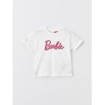 product_image_name-LC Waikiki-Crew Neck Barbie Printed Short Sleeve Baby Girl's T-Shirt-2