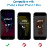 product_image_name-Generic-جراب حماية مغناطيسي شفاف لموبايل ايفون 7 بلس-8 بلس، شحن لاسلكي متوافق مع ماج سيف لا يصفر ويحمي السقوط بدرجة عسكرية (اسود)، كلوريد متعدد الفاينيل البولي يوريثين الحراري-7