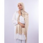 Tie Shop وشاح كويتي مخطط من الساتان - تاي شوب