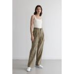 product_image_name-Defacto-Woman Wide Leg Trousers - Beige Melange-2