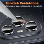 product_image_name-Generic-Camera Lens Protector for Honor 400 Pro, 9H Tempered Glass , Case Friendly, Anti Scratch (Sliver)-5