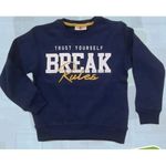 سويت شيرت مطبوع للأطفال - أزرق داكن