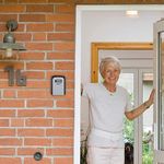 product_image_name-Generic-صندوق مفاتيح Irovami، صندوق تخزين مفاتيح قابل للقفل، يُثبت على الحائط، برقم سري مكون من 4 أرقام، صندوق مفاتيح خارجي آمن، قابل لإعادة الضبط، حامل مفاتيح مخفي-5