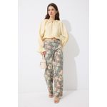 Defacto Regular Fit Gathered Balloon Sleeve Crop Basic Blouse - image 2