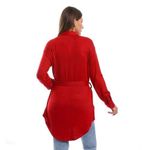 product_image_name-Kady-Long Sleeves Buttons Down Closure Belted Shirt - Ruby Red-3
