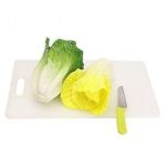 product_image_name-Generic-لوح تقطيع بلاستيكي للاستخدام العملي بمقابض – لوح تقطيع كبير وسميك للمطبخ – آمن للغذاء، خالي من BPA، آمن لغسالة الصحون (أبيض)-1