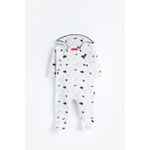 Junior. Romper For Baby Boys , Offwhite