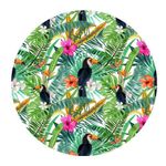 product_image_name-Generic-Birds With Plants Round Beach Mat Blanket - 140cm-4