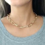 سلسلة تشوكر ذهبية اللون - ذهب صيني