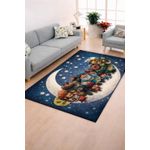 Line Sleep Ramadan Rug Protector, size 160*250cm