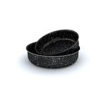 product_image_name-Generic-LAPIS Granite Oven Trays Set Black size 24 - 28 cm-3