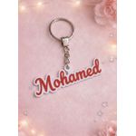 product_image_name-Generic-مجموعة من ميداليات مفاتيح بأسماء مختلفة مكتوبة بخط كيرلي أنيق- منتج طابعة ثلاثية الأبعاد-2