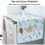 product_image_name-Generic-غطاء ثلاجة مقاوم للغبار والماء مع جيوب تخزين-2