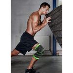 product_image_name-Generic-for Running, Sport Elastic Nylon Knee Brace with Strap Compression for Joint Pain Woman Men, Adjustable Knee Sleeves for Knee Pain Relief-2