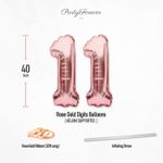 product_image_name-Generic-زينة حفلة عيد ميلاد الحادية عشر بلون الذهب الوردي للفتيات مع لافتة عيد ميلاد سعيد وبلونات رقم 11 لها-2