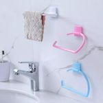 product_image_name-Generic-عرض 2 حامل فوطه او بكر مناديل  يعلق بلاصق دبل فيس سيلكون ملحق معه يمكن فكه وغسله وتركيبه  -2