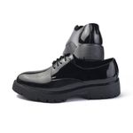 product_image_name-Generic-أحذية كلاسيكية عالية الجودة برباط - أحذية لامعة للرجال مصنوعة من جلد سكاي مع نعل غير قابل للانزلاق - أسود-2