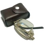 نظارة قراءة قابلة للطي للجنسين مقاس 2.5