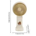 product_image_name-Generic-مروحة ايد محمولة YM88209 برسومات كرتونية صغيرة – بطارية قابلة للشحن - إعداد سرعة واحدة – بمدخل شحن USB – بوزن خفيف للاستخدام اليدوي – اوف وايت-3