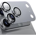 product_image_name-Ipanda- iPhone 17 Pro Max Matte Screen Protector, Metal Plate 9H Hardness Anti Scratch Bubble Free Camera Clear Glass Protector Case Friendly-1