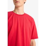 product_image_name-Defacto-تيشيرت نص كم اوفر سايز قطن برقبة مستديرة-8