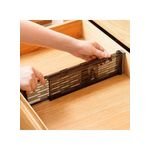 Drawer Divider with Safety Lock, Adjustable Expandable Sections-3797- Multi Color