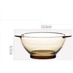 product_image_name-Generic-وعاء سلطة زجاجي، وعاء سلطة شفاف مقاوم للحرارة بمقابض للسلطة والفواكه والأرز، أدوات مائدة منزلية-5