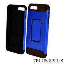 Buy Cover -  Metal Shape  -  IPhone 7 PLUS /8PLUS   Blue in Egypt