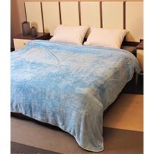 Buy Snooze High Warmness Blanket - 200x220 Cm - Light Blue in Egypt