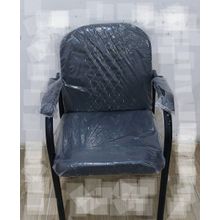 Buy Waiting Leather Office Chair - Black in Egypt