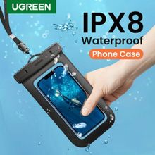 اشتري Ugreen Phone Case Bag Waterproof Phone Pouch 6.7inch Black في مصر