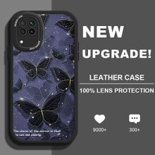 اشتري Huawei Nova 7i Case PU Leather Soft Butterfly Cover في مصر