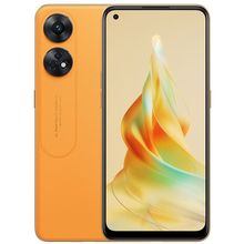 اشتري OPPO Reno 8 T - 6.43-inch 256GB/8GB Dual SIM 4G Mobile Phone - Sunset Orange (D) في مصر