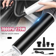 اشتري Portable Vacuum Cleaner,120W, Wet And Dry Cleaning For Home,Office,Car في مصر