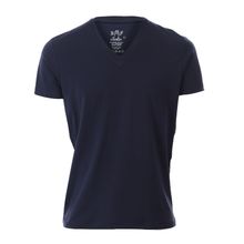 Buy Hero Basics V- Neck Men Short Sleeves Tee - Navy Blue in Egypt