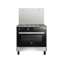 Buy La Germania Freestanding Cooker 90 X 60 Cm 5 Gas Burners 9N10GUB1X4AWW in Egypt