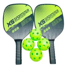 اشتري Pickleball Paddle Set With Wood Pickleball Rackets 4 Balls And في مصر