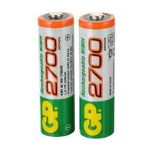 Buy Gp Rechargeable AA Batteries - 2 Pcs in Egypt