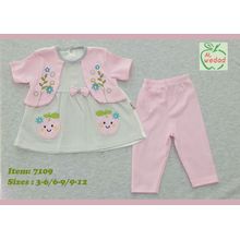 Buy Baby Girl Trouser Set - 7109 - P in Egypt