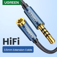 Buy Ugreen 3.5mm Audio Extension Cable Stereo 3.5mm Jack Aux Cable 0.5M in Egypt