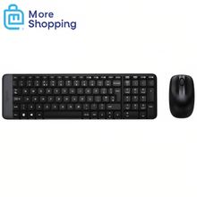 Buy Logitech Combo Keyboard & Mouse Wireless  MK220 - BlackLogitech MK220 in Egypt