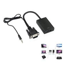 Buy VGA To HDMI 1080P Adapter - Black in Egypt