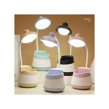 Buy Atmosphere Night Light Led Flexible Table Lamp Holiday Sleeping Bedroom Student Learning Eye Protection Desk Light Decoration in Egypt