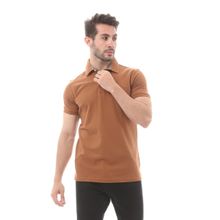 Buy Andora Brown Cotton Buttoned Polo Shirt in Egypt