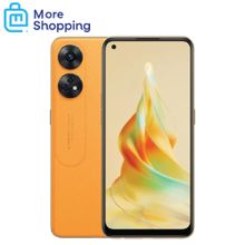 Buy OPPO Reno 8T Dual SIM, 8GB RAM, 256GB, AMOLED, 90Hz, 100 MP CAM - Sunset Orange in Egypt