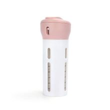 اشتري 4 * 1 Smart Travel Bottles Set - Pink في مصر