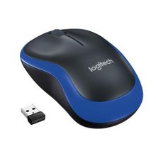 Buy Logitech M185 Wireless Mouse - Blue/Black in Egypt